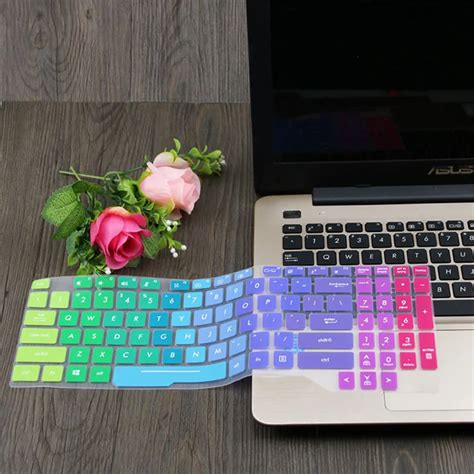 15.6 laptop keyboard cover protector skin For Asus TUF Gaming FX504 ...