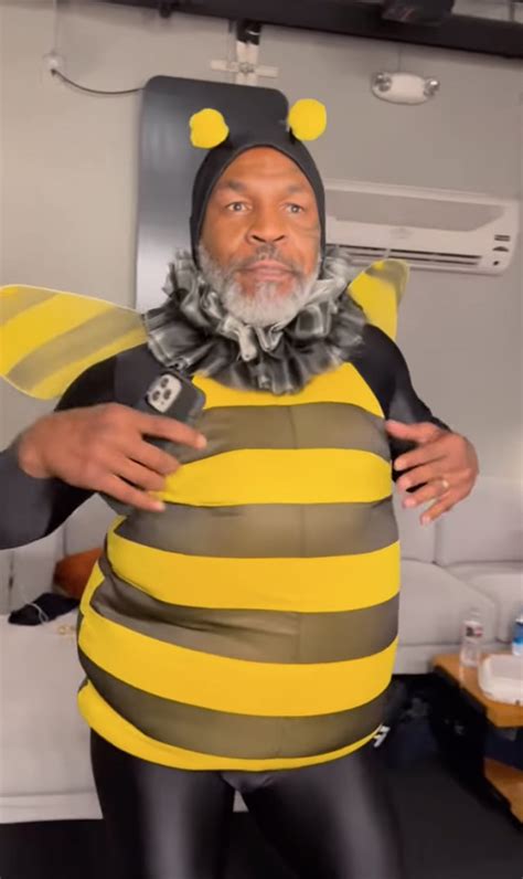 Mike Tyson dresses up like bumblebee, dances on Jimmy Kimmel