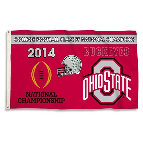 Ohio State Buckeyes 8 Time National Champs 3′ x 5′ Flag CLICK ON IMAGE | Ohio state buckeyes ...