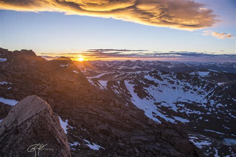 Mt. Evans Sunset 5-29-18. Just a friendly reminder that the Mount Evans Scenic Byway is now open ...