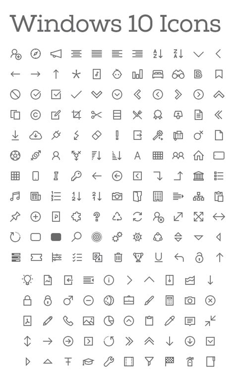 Windows 10 Icons - Free | Freebies | Graphic Design Junction