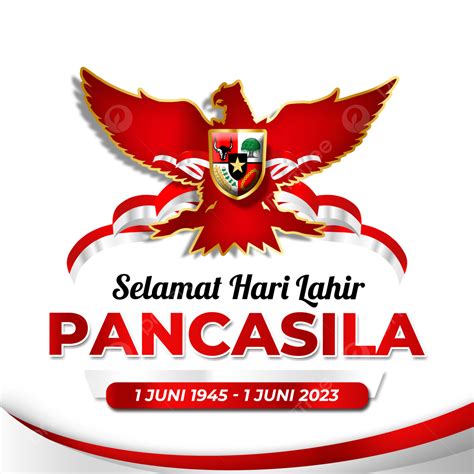 Ucapan Selamat Hari Lahir Pancasila 2023 PNG ,dibujos Hari Lahir Pancasila 2023, Hari Lahir ...