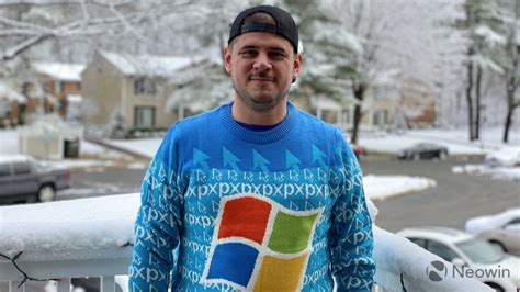 The new Windows Ugly Sweater has a Windows XP theme - Neowin