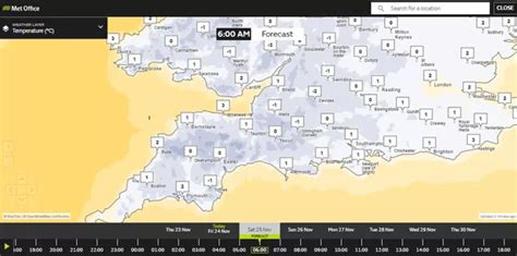 Met Office weather: Somerset facing freezing temperatures amid 'growing threat of snow ...