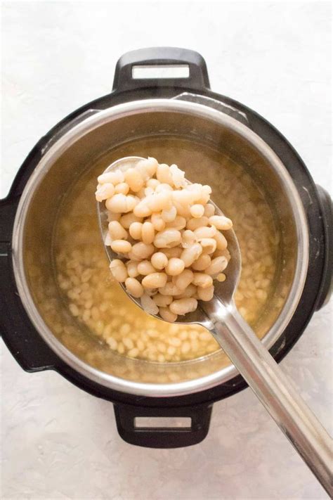 Instant Pot White Navy Beans (No Soak) | Recipe | Cooking dried beans, Dried navy beans recipe ...