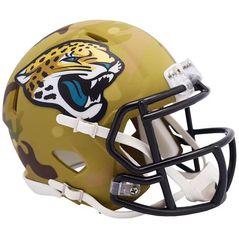 Jacksonville Jaguars Riddell Camo Alternate Revolution Speed Mini ...