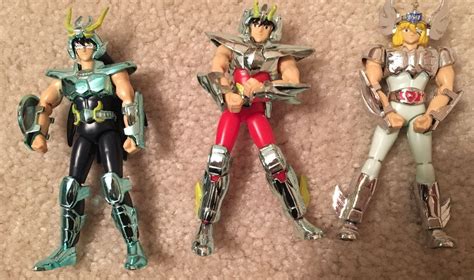 Grab Bag Of ELEVEN Vintage Bandai Saint Seiya 1/12 Action Figures ...