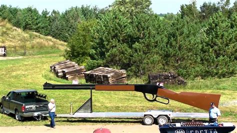 Worlds largest firing Rifle - YouTube