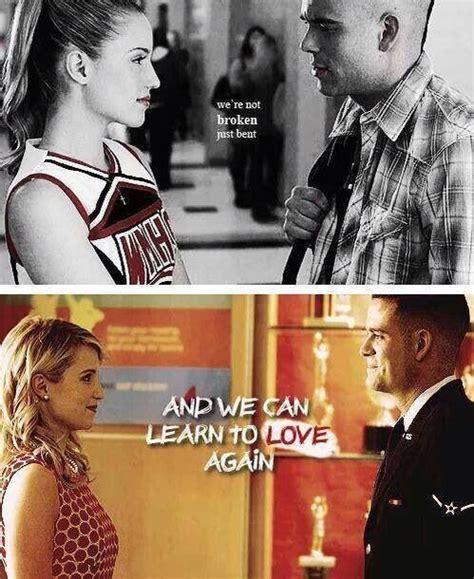 #Glee - Puck & Quinn | Glee cast, Glee, Glee memes