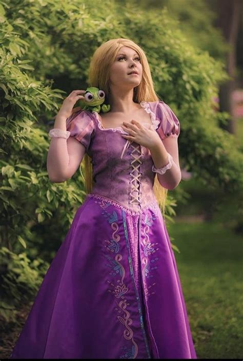 Embroidered Rapunzel Tangled Costume Cosplay Disney Tangled Costume, Rapunzel Cosplay, Disney ...