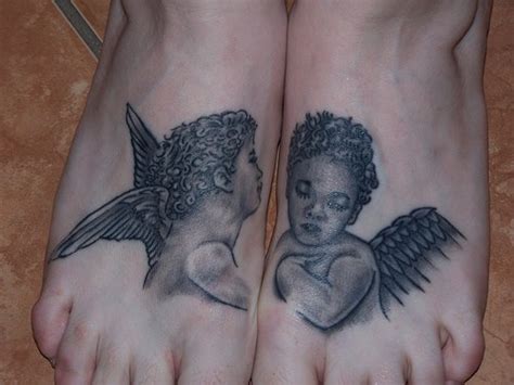 Baby Angel Tattoos For Men | Best Art Designs