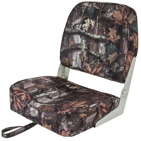 KILL SHOT FOLDING CAMO BOAT SEAT-FISHING-CAMOUFLAGE DUCK HUNTING CHAIR ...