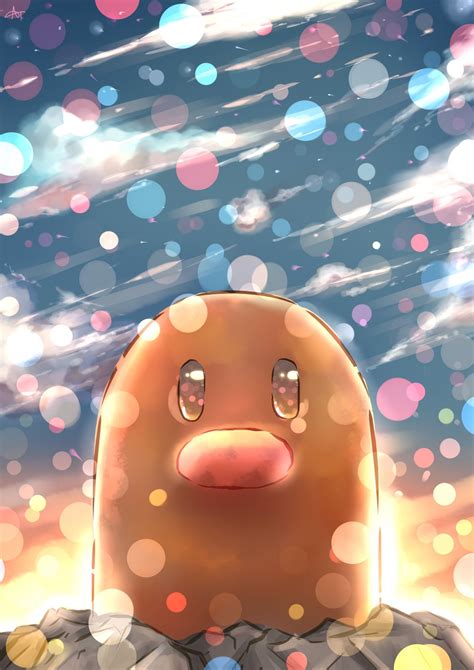 Cute Diglett Pokemon Art