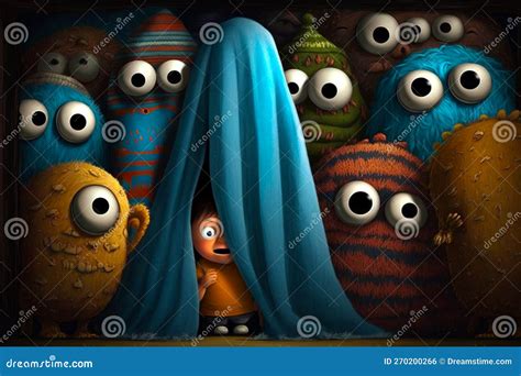 Hide and Seek Game. Playing Hide and Seek. Cute Cartoon Characters Stock Illustration ...