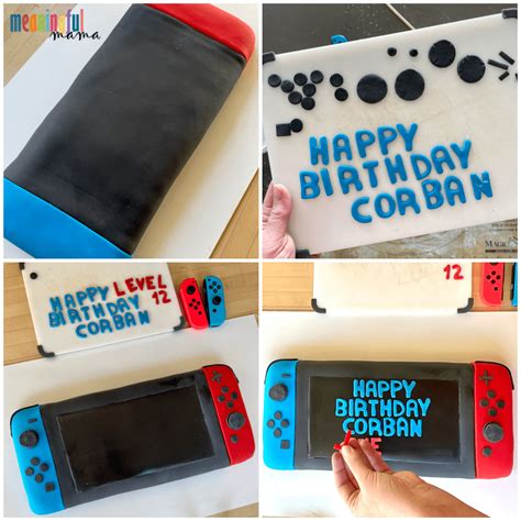 How to Make a Realistic Nintendo Switch Cake