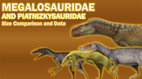 MEGALOSAURIDAE AND PIATNIZKYSAURIDAE : Dinosaurs Size Comparison and Data - YouTube