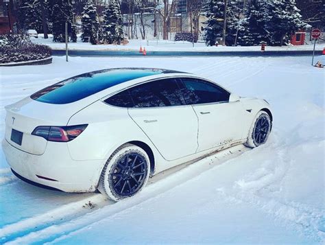 Tesla Wheel and Winter Tire Package