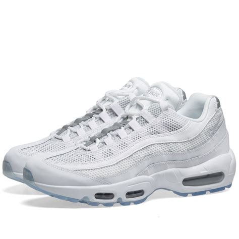 Nike Air Max 95 Essential White, Platinum & Silver | END.