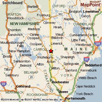 Where is East Wakefield, New Hampshire? see area map & more