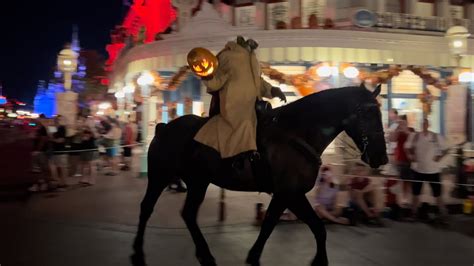 Headless Horseman First Ride since 2019 Mickey’s Not So Scary Halloween Party | Magic Kingdom ...