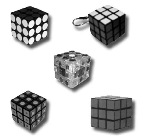 Somewhat superficial variations of the Rubik's Cube. | Download Scientific Diagram