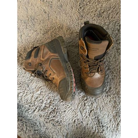 Skechers Men's Brown Boots | Depop