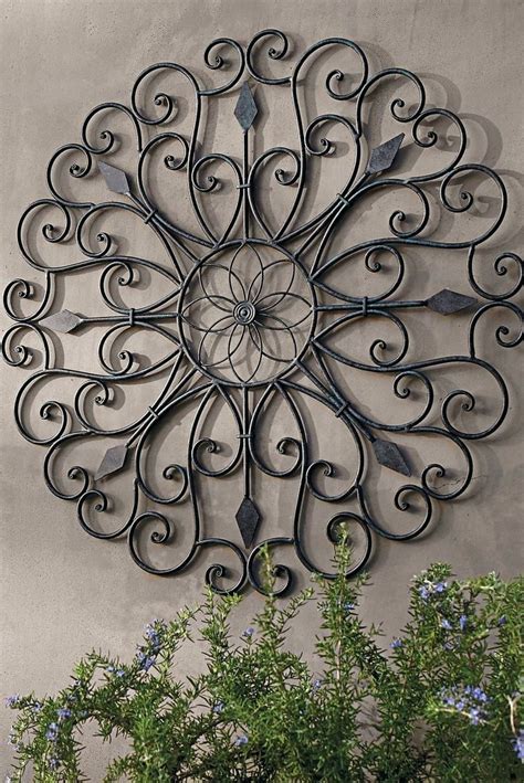 Photo Gallery of Metal Outdoor Wall Art (Showing 5 of 20 Photos)