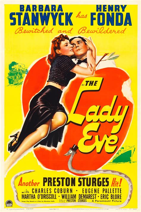 the-lady-eve-poster – Drink in the Movies