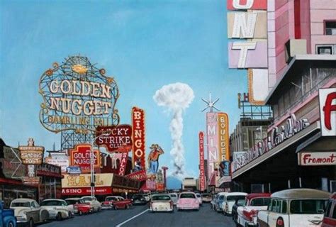 Las Vegas Mushroom Cloud, 1953 | Vegas, Mushroom cloud, Las vegas