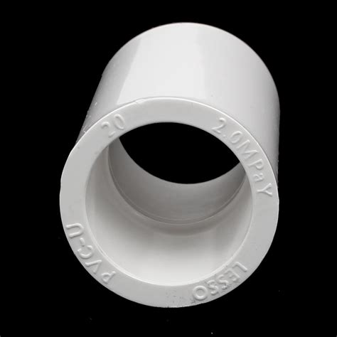 20mm Inner Diameter Straight PVC Pipe Connectors Fittings White 15pcs | Walmart Canada