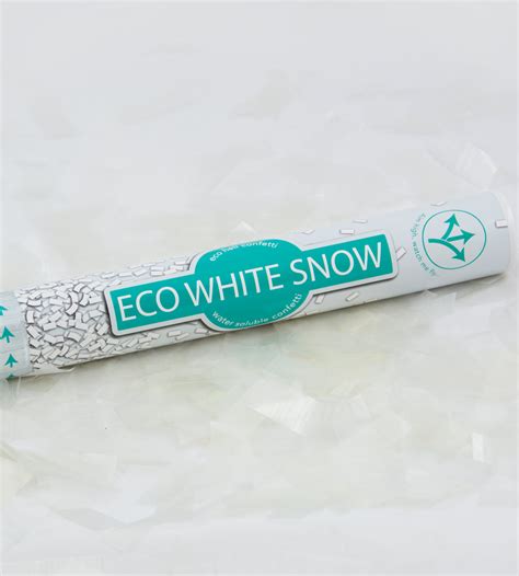 Confetti Cannon Eco - White