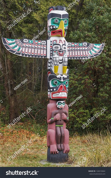 Detail Native American Totem Pole Stock Photo 126019064 - Shutterstock