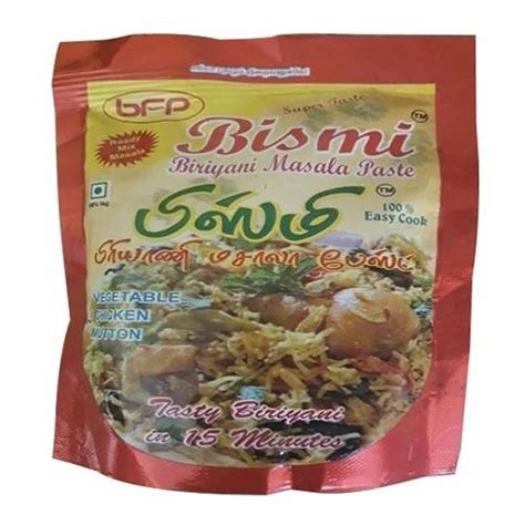 Vegetable Biryani Masala Paste at Rs 45/packet | Biryani Spices in ...