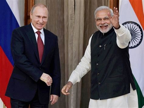 PM Modi meets Russian President Putin on the sidelines of BRICS Summit