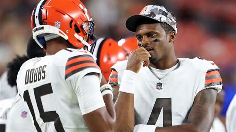 Browns quarterback Deshaun Watson begins NFL suspension