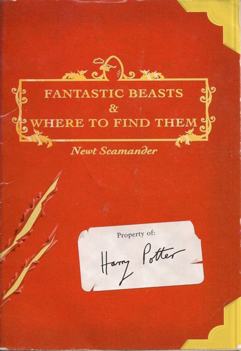 Fantastic Beasts and Where to Find Them — “Harry Potter” Companion Book ...