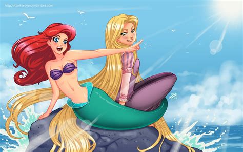 Ariel The Little Mermaid, Blue Eyes, The Little Mermaid, Disney Princess, Long Hair, Green Eyes ...