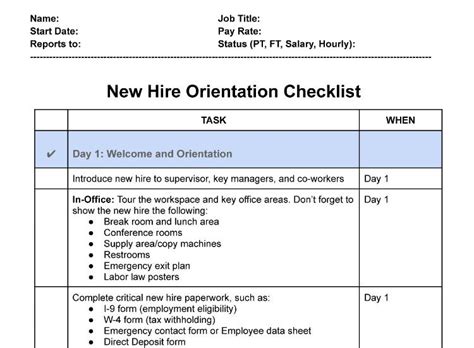 How to Conduct New Employee Orientation (+ Free Checklist)