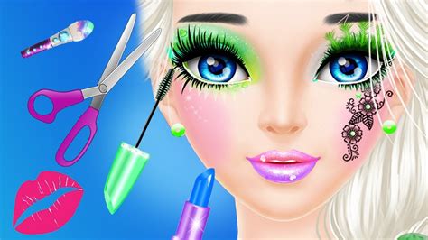 Fun Kids Care Games - Girls Makeup Hair Style Beauty Salon Makeover ...