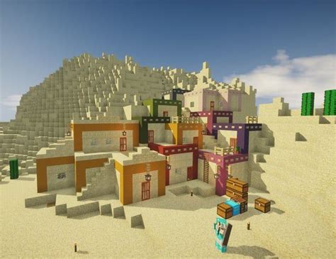 Minecraft Desert Village Blueprints