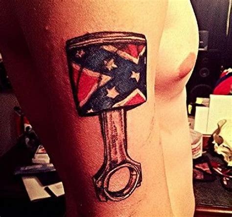 30+ Cool Rebel Flag Tattoos - Hative