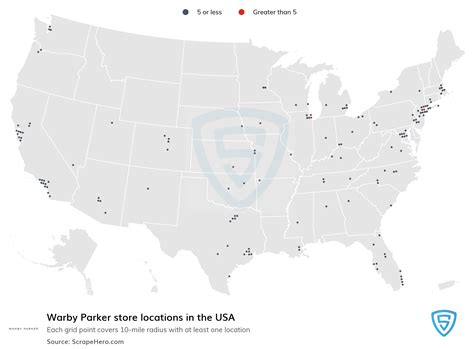 List of all Warby Parker store locations in the USA - ScrapeHero Data Store