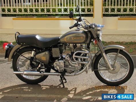 Used 1999 model Royal Enfield Bullet Standard 500 for sale in Bangalore. ID 108022. Light Green ...