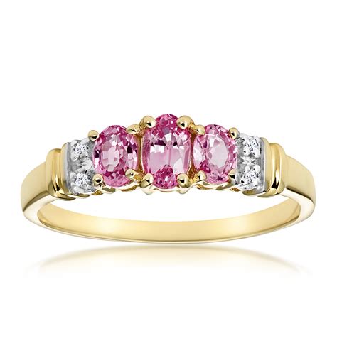 Pink sapphire jewelry - blueple