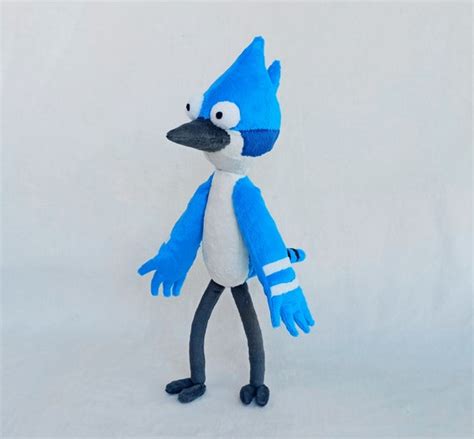 Regular Show Mordecai & Rigby Plushie Toys - Etsy Australia