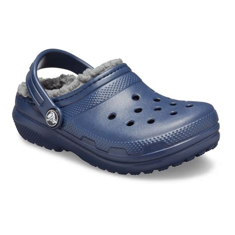 Crocs Classic Lined Boys' Clogs, Boy's, Size: 10 T, Light Blue | Crocs ...