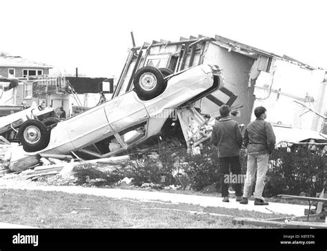 1967 Oak Lawn Tornado Damage Stock Photo - Alamy