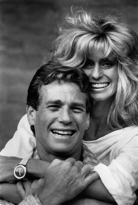 Ryan O’Neal proposed to Farrah Fawcett on her deathbed, she died in his ...