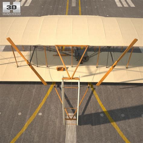 Wright Flyer 3d Model