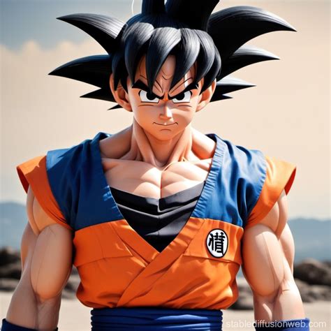 Power of Goku in Dragon Ball Z | Stable Diffusion Online